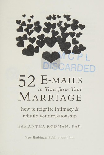 52 E-Mails to Transform Your Marriage