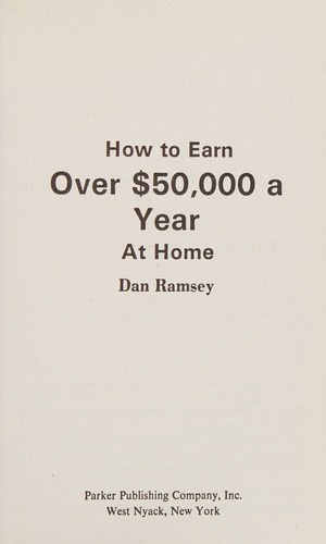 How to earn over $50,000 a year at home