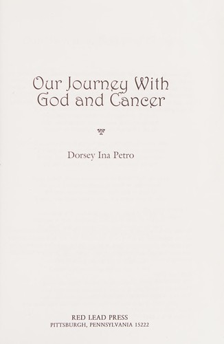 Our journey with God and cancer