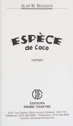 Espèce de Coco
