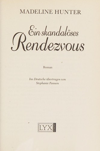 Ein skandalöses Rendezvous