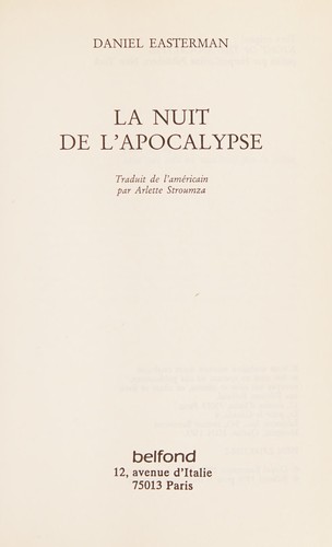 La nuit de l'apocalypse