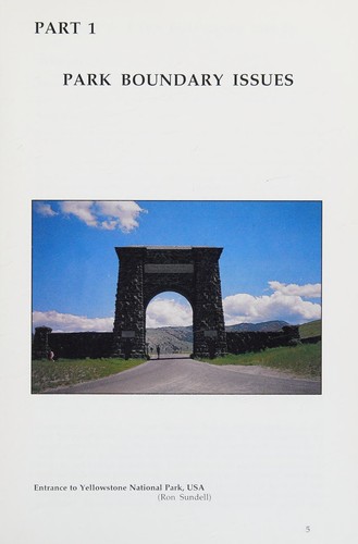 National parks and protected areas