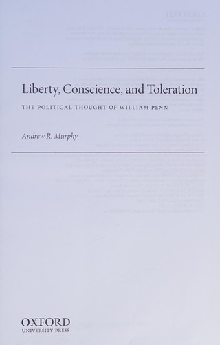 Liberty, Conscience, and Toleration