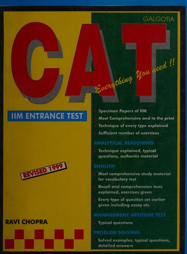 CAT (Common Admission Test for IIM)