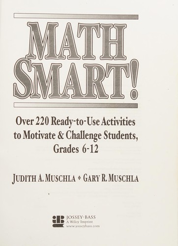 Math smart!