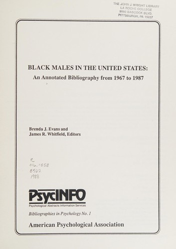 Black males in the United States