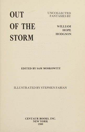 Out of the storm