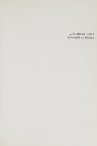 Caspar David Friedrich
