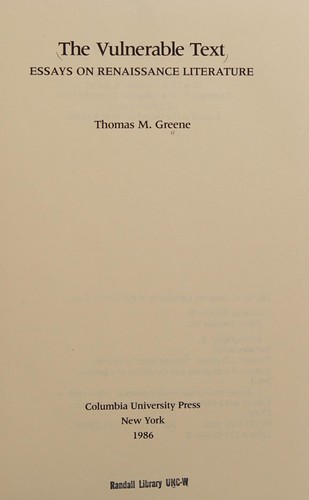 The vulnerable text