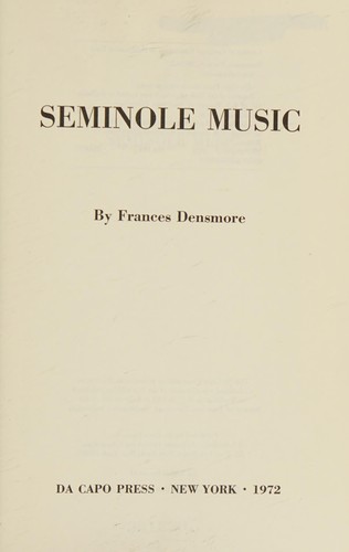 Seminole music