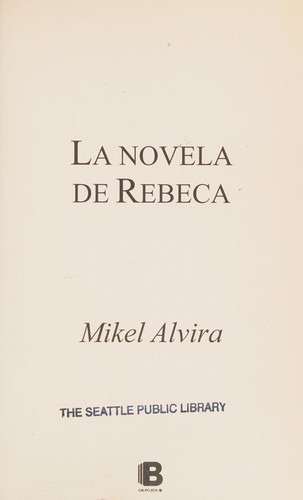 La novela de Rebeca
