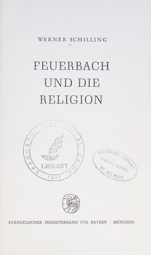 Feuerbach und die Religion