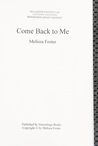 Come back to me