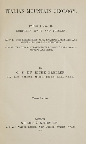 Italian mountain geology