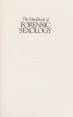 Handbook of Forensic Sexology