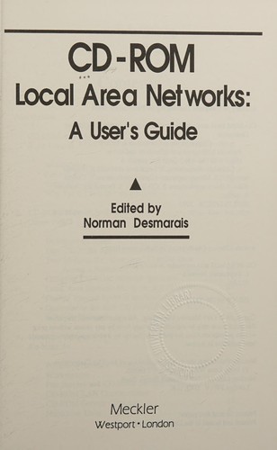 Cd-Rom Local Area Networks