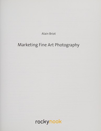 Marketing fine art photography