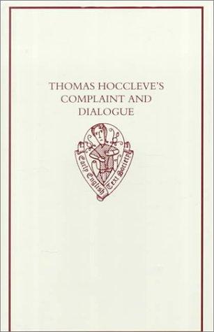 Thomas Hoccleve's Complaint and Dialogue