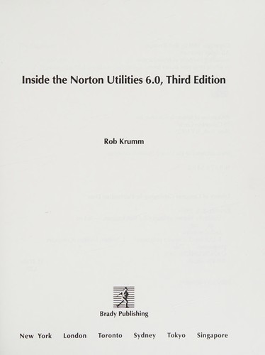 Inside the Norton utilities 6.0