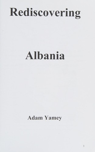 REDISCOVERING ALBANIA