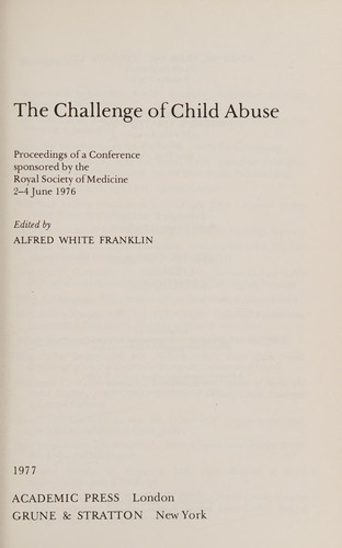 The Challenge of child abuse