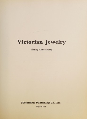 Victorian jewelry