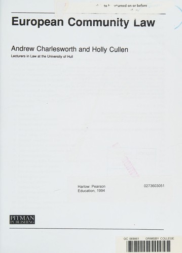 European Community law