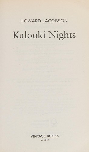 Kalooki Nights