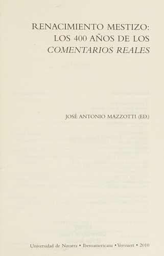 Renacimiento mestizo