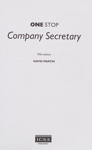 One stop company secretary