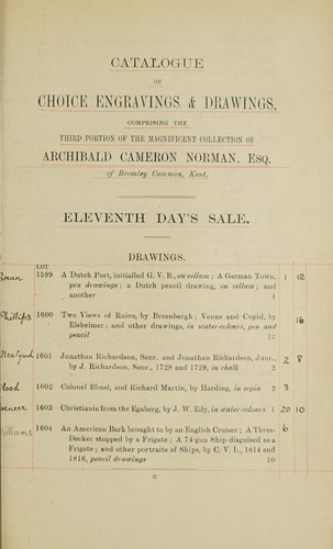 Choice engravings and drawings