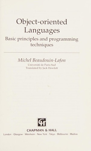 Object-Oriented Languages