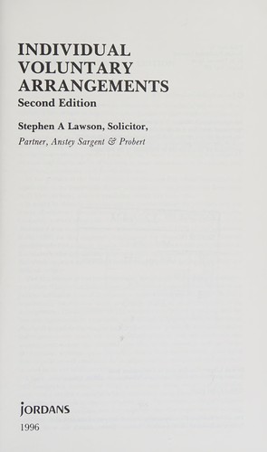 Individual Voluntary Arrangements