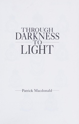 Through Darkness to Light