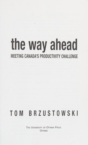 The way ahead