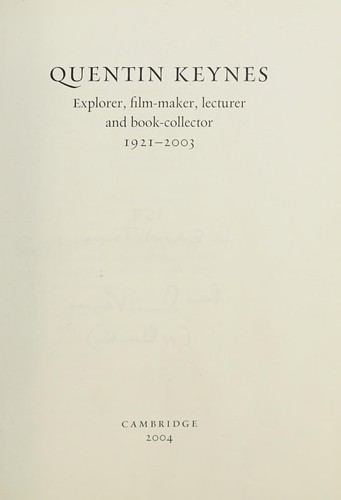 Quentin Keynes