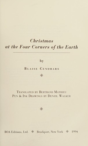 Christmas at the four corners of the earth