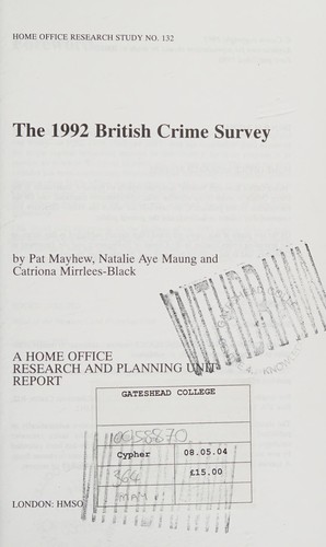 British Crime Survey