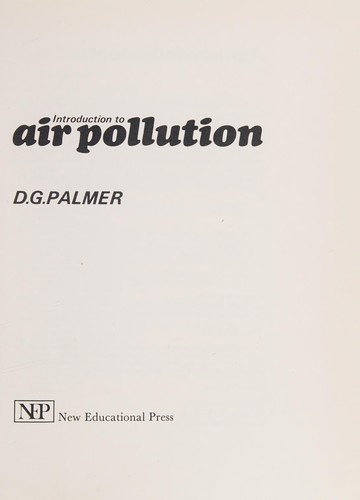Introduction to air pollution
