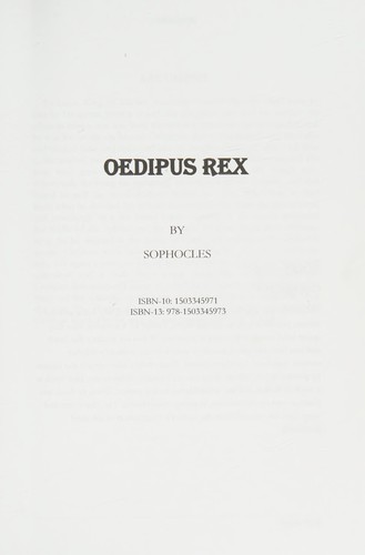 Oedipus Rex