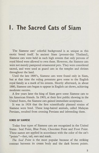 Siamese Cats