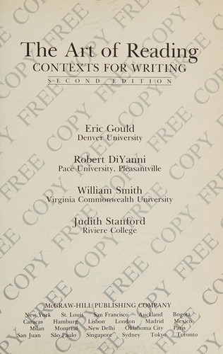 The Art of reading