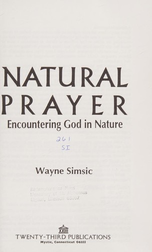 Natural prayer