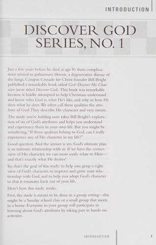 Discover God series