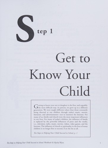 Ten steps to helping your child succeed in school
