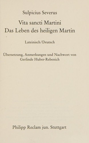 Vita sancti Martini