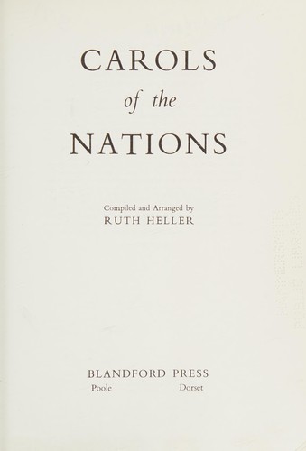 Carols of the nations