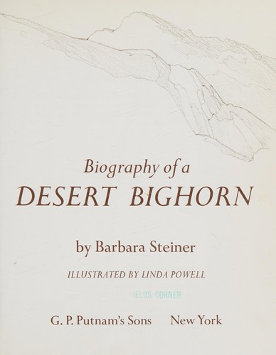 Biography of a desert bighorn