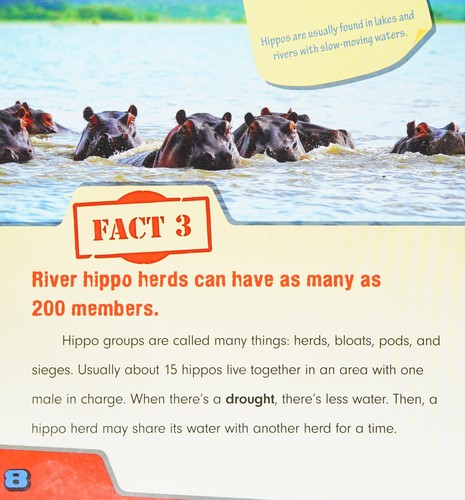 20 fun facts about hippos
